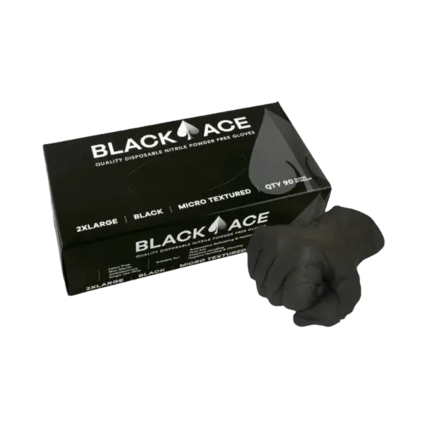 BLACK ACE GLOVES MEDIUM