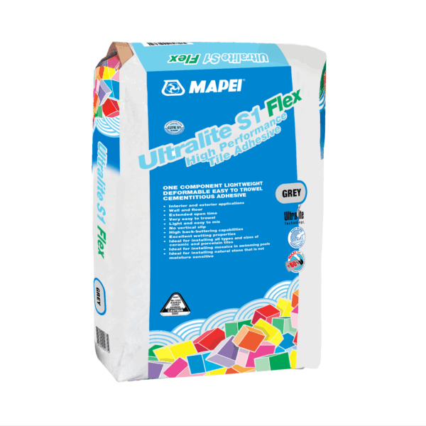 Mapei Ultralite S1 Flex Grey Cement Based Adhesive