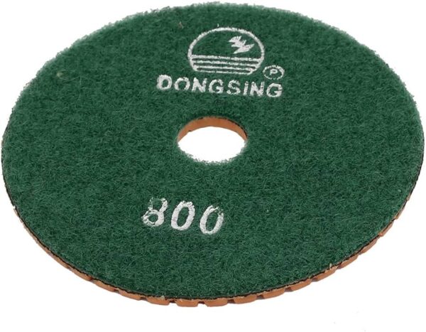 POLISHING PAD DARKGREEN 800 5"
