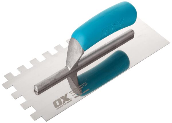 OX Trade Notched Trowel 12mm